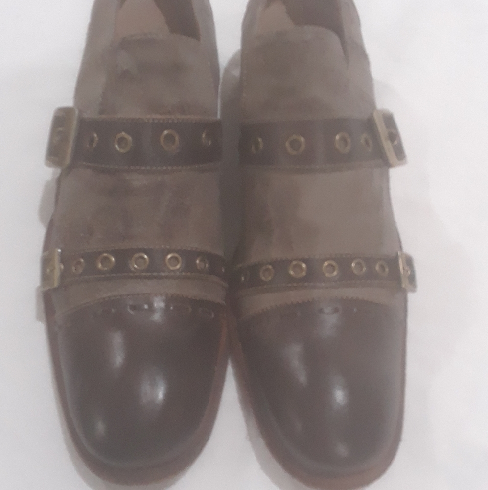 Mens distressed fiesso shoes